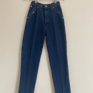 Rockies Vintage embroidered jeans